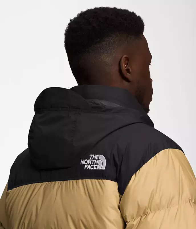 The North Face 1996 Retro Nuptse Hot Antelope Tan Goose Down Casaco de penas para homem Nf0a3c8d