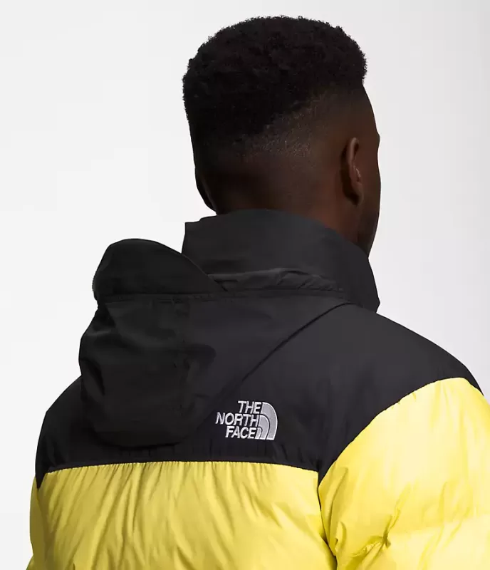 The North Face 1996 Retro Nuptse Hot Yellowtail Goose Down Men Down Jacket Nf0a3c8d