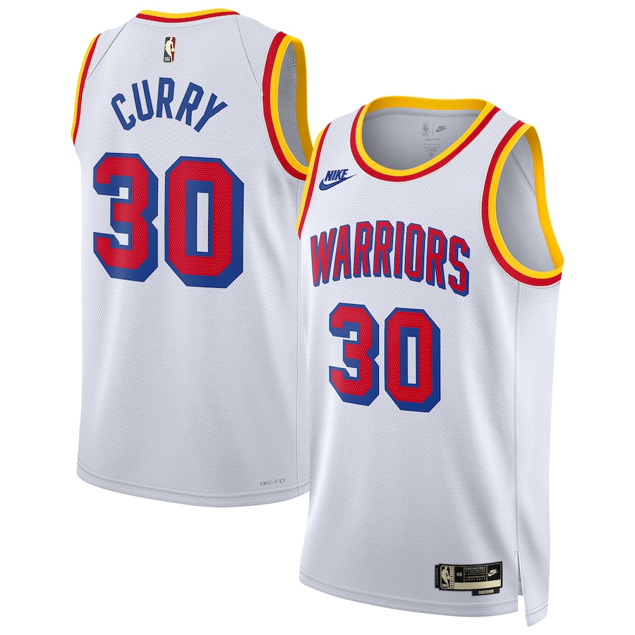 Stephen Curry Golden State Warriors Nike 2024/25 Swingman White Unisex Icon Basketball Jersey