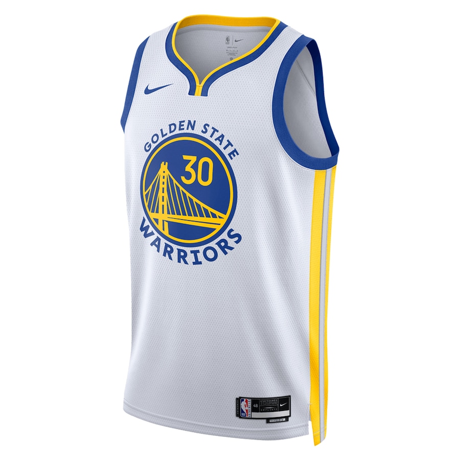 Stephen Curry Golden State Warriors Nike Swingman White Unisex Association Edition Basketball Jersey