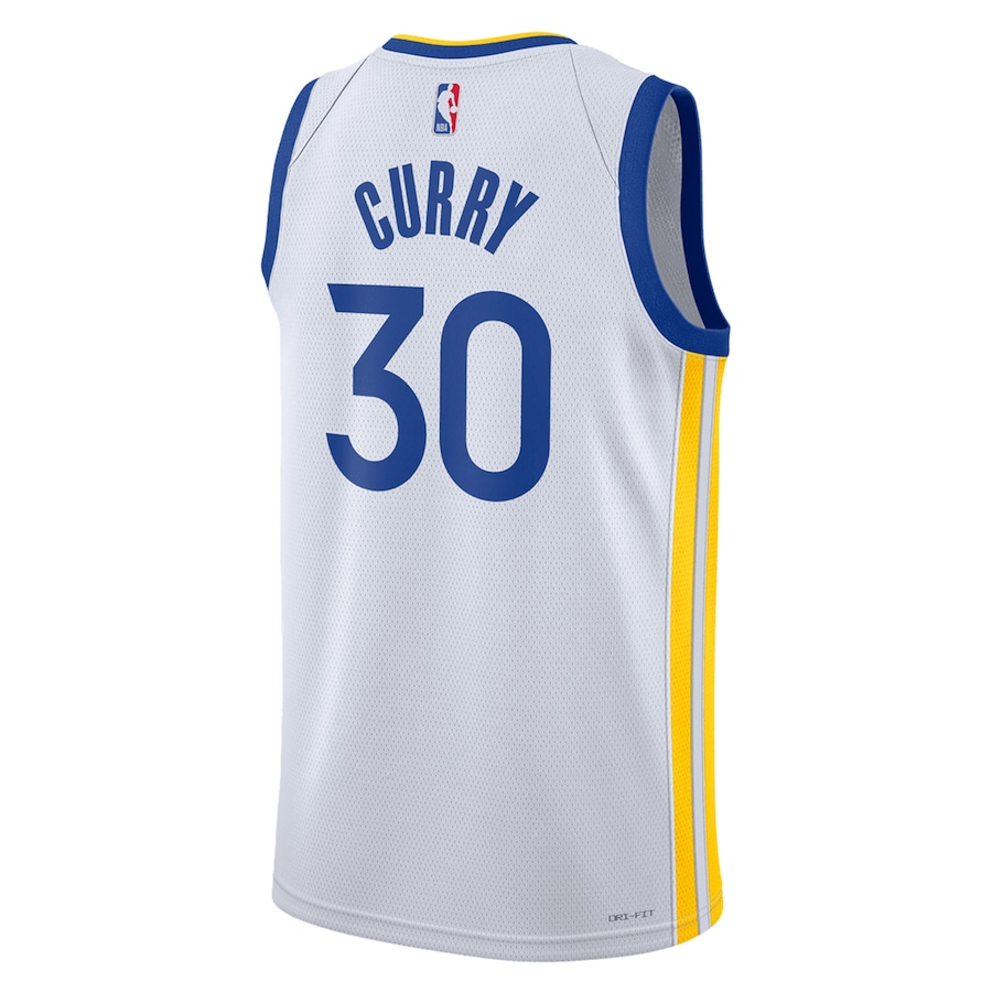 Stephen Curry Golden State Warriors Nike Swingman White Unisex Association Edition Basketball Jersey