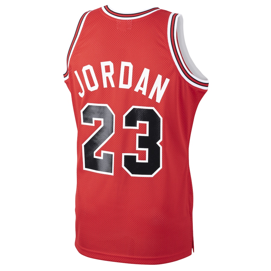 Michael Jordan Chicago Bulls Mitchell & Ness 1984/85 Classics Rookie Authentic Red Men Throwback Basketball Jersey