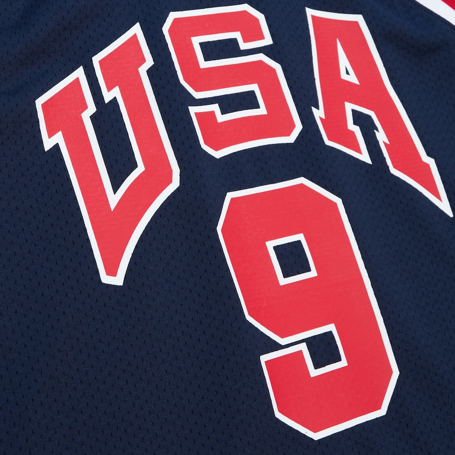Michael Jordan USA Dream Team Mitchell & Ness 1984 Classic Authentic Navy Men Olympics Basketball Jersey
