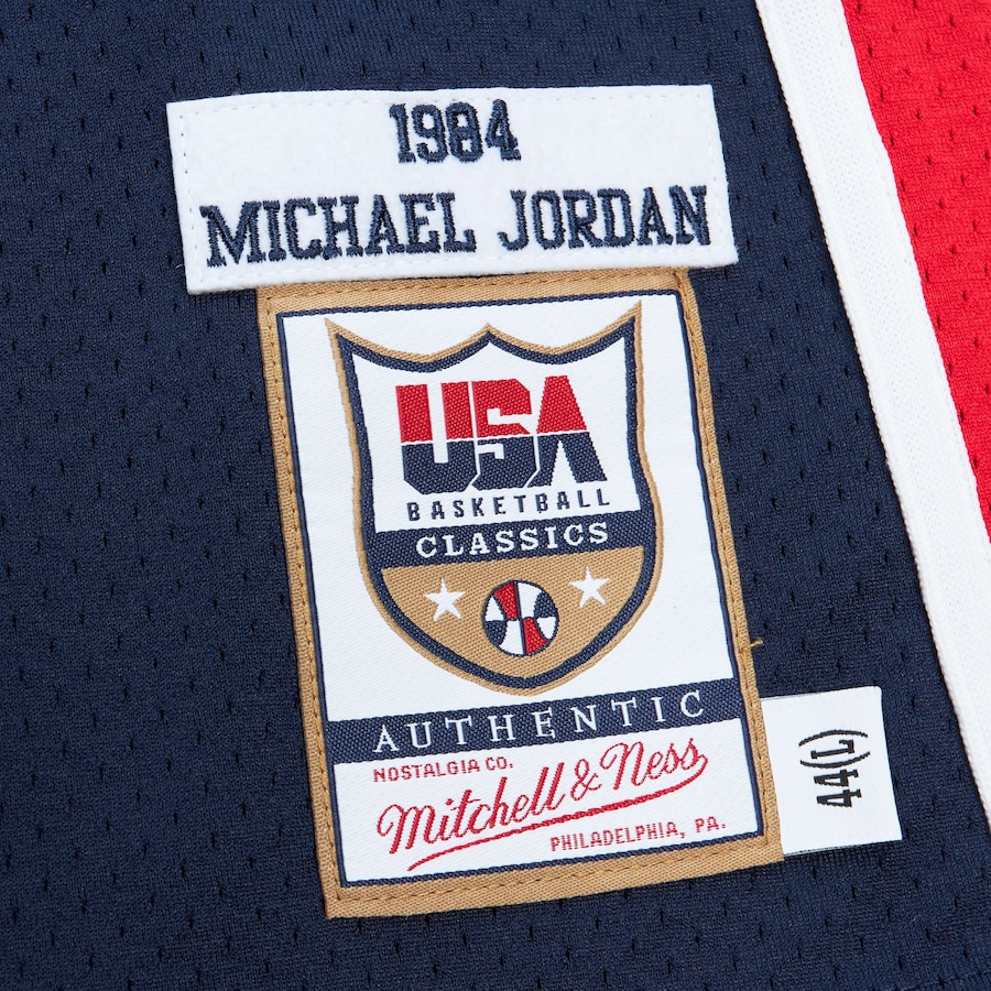 Michael Jordan USA Dream Team Mitchell & Ness 1984 Classic Authentic Navy Men Olympics Basketball Jersey