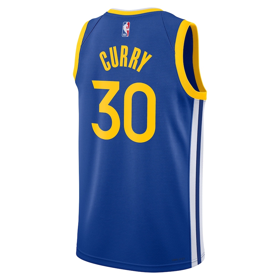 Stephen Curry Golden State Warriors Nike Swingman Royal Unisex Icon Edition Basketball Jersey