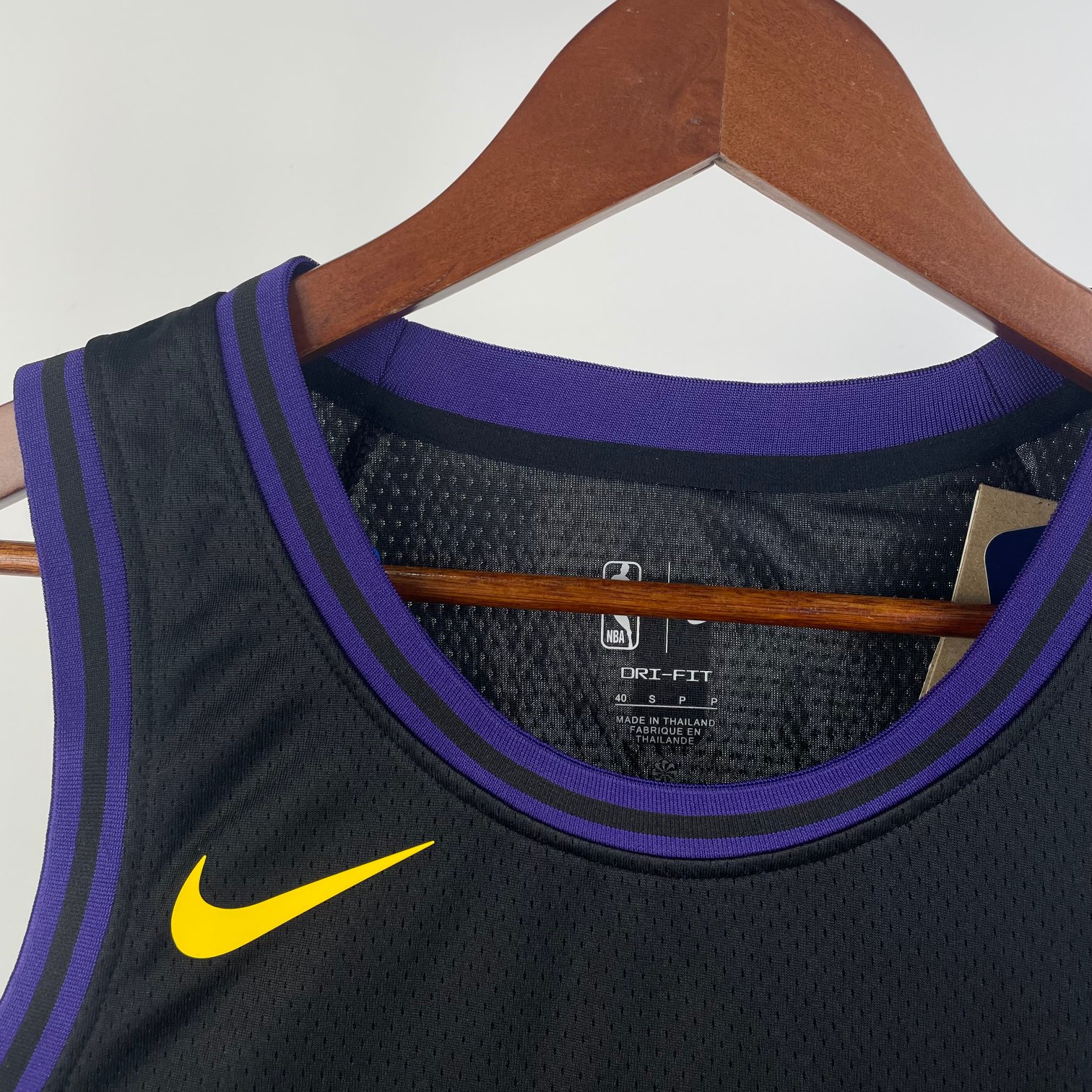 Kobe Bryant Los Angeles Lakers Nike Swingman #24 Black Fashion Edition Unisex Basketball Jersey