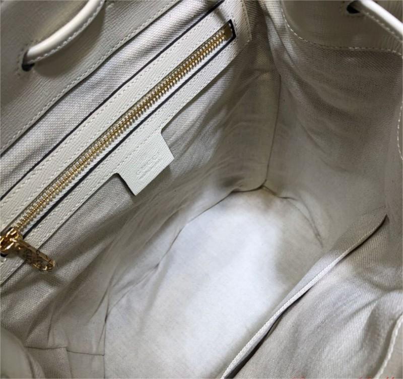 Gucci Horsebit 1955 Feminine GG Supreme piccolo beige tela zaino da donna 620849