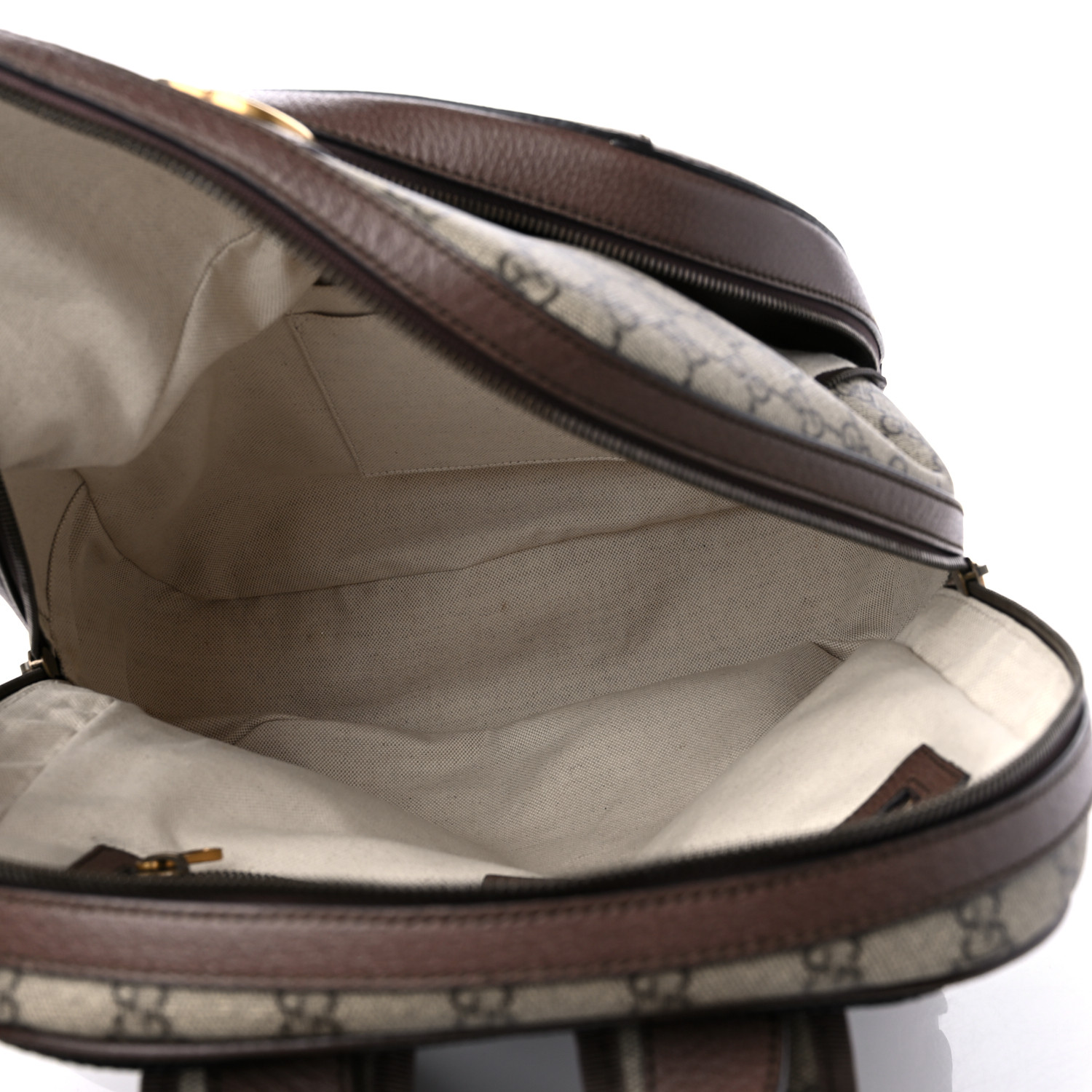 Gucci Ophidia GG Supreme Web Stripe Medium Beige Canvas Men Daypack 547967