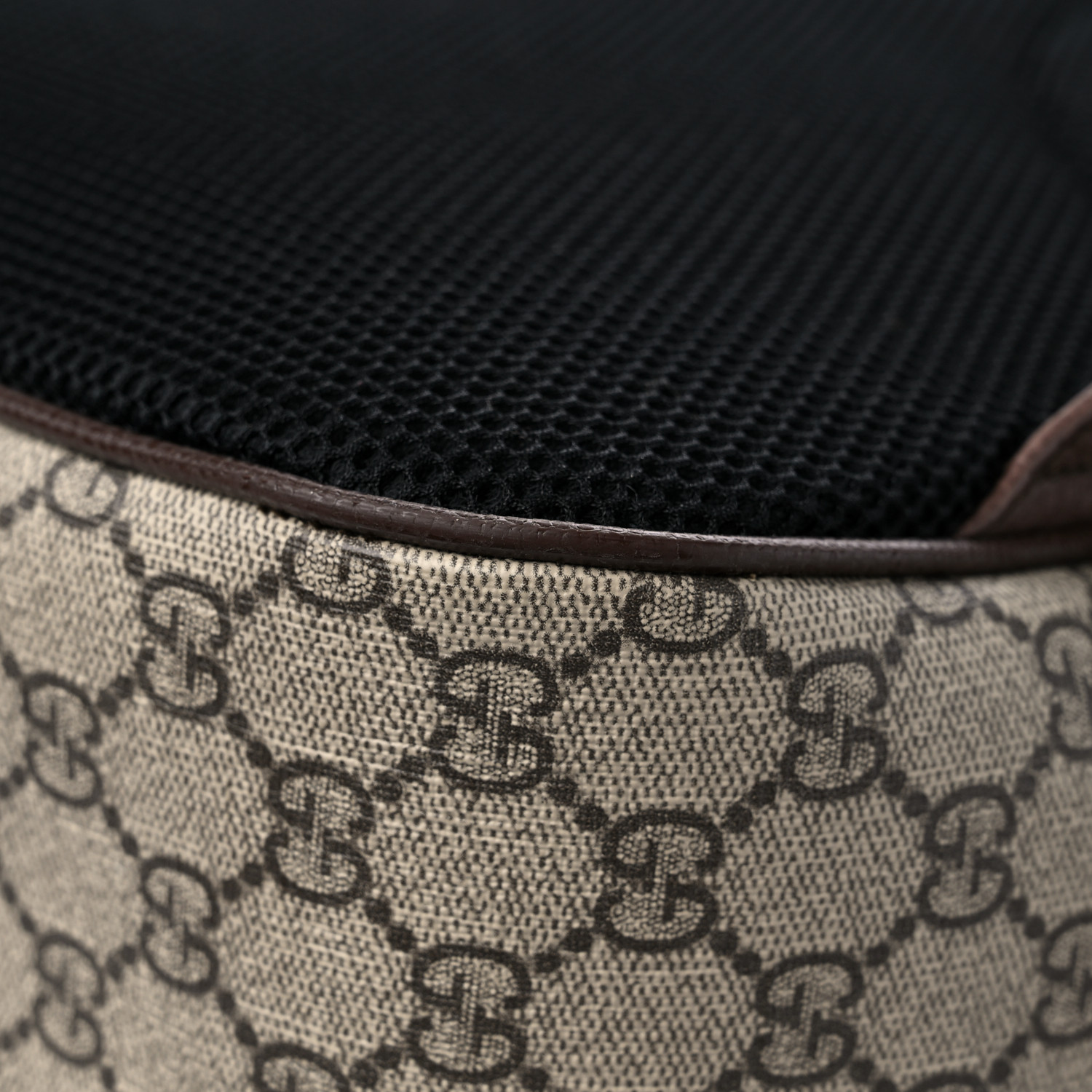 Gucci Ophidia GG Supreme Web Stripe Medium Beige Canvas Men Daypack 547967