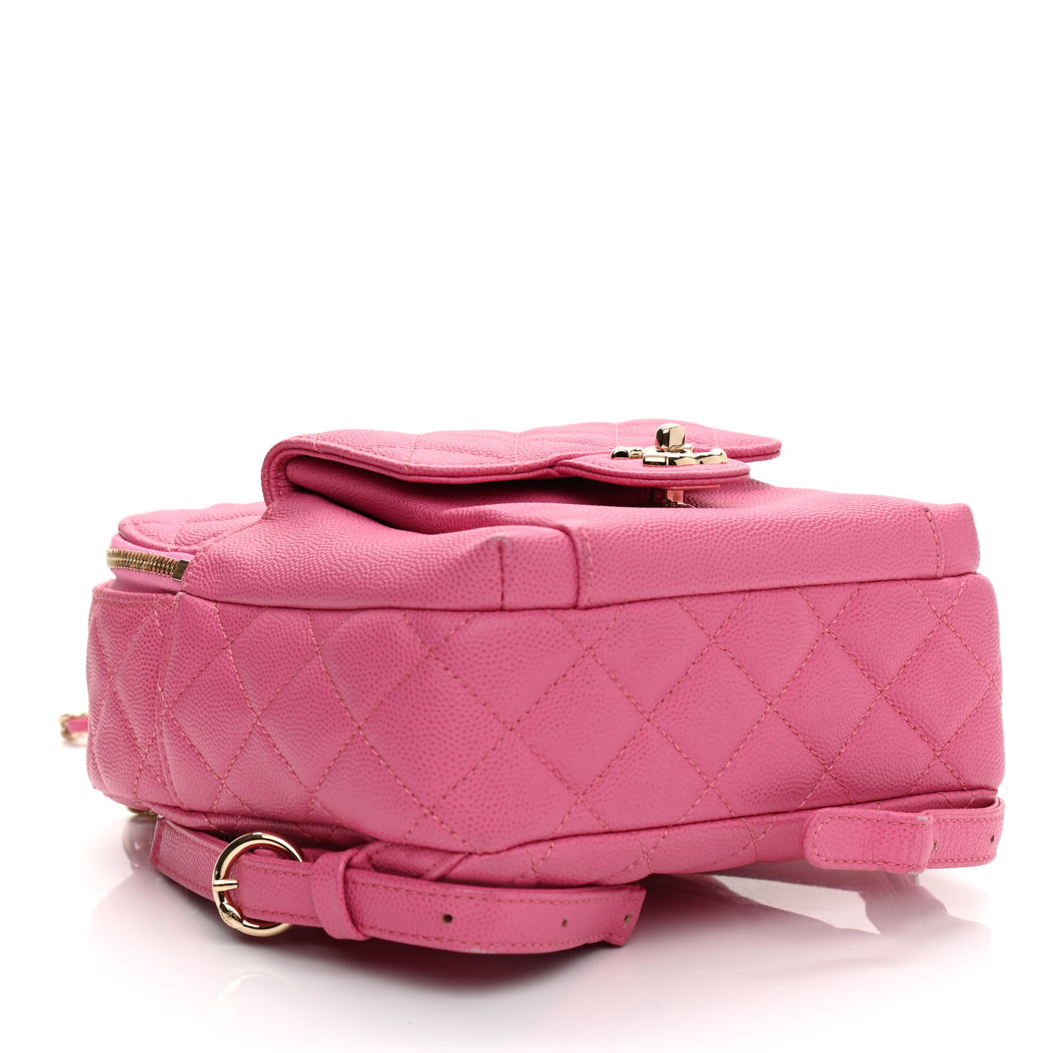 Chanel Gabrielle CC Day Small Zaino da donna in caviale rosa