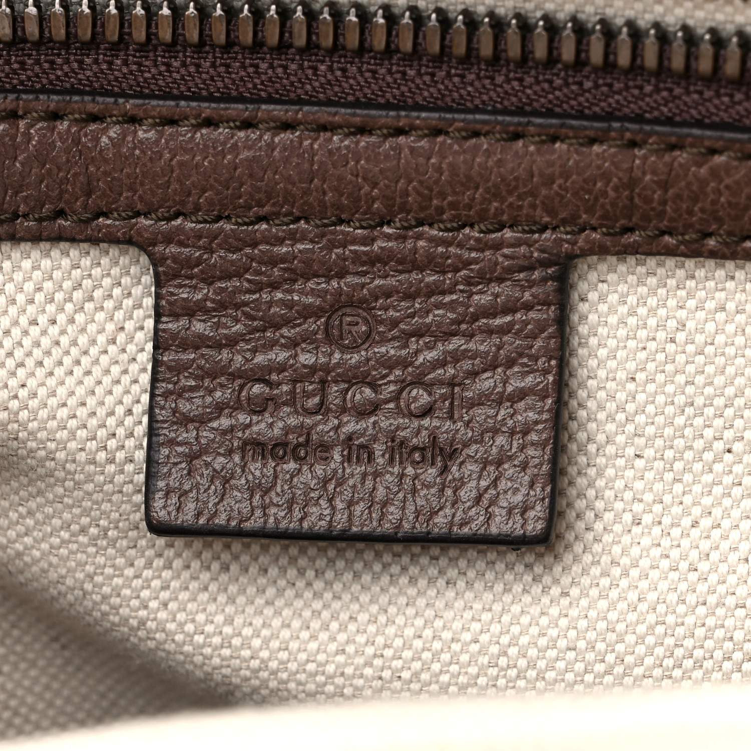 Gucci Ophidia GG Supreme Web Stripe Medium Beige Canvas Men Daypack 547967