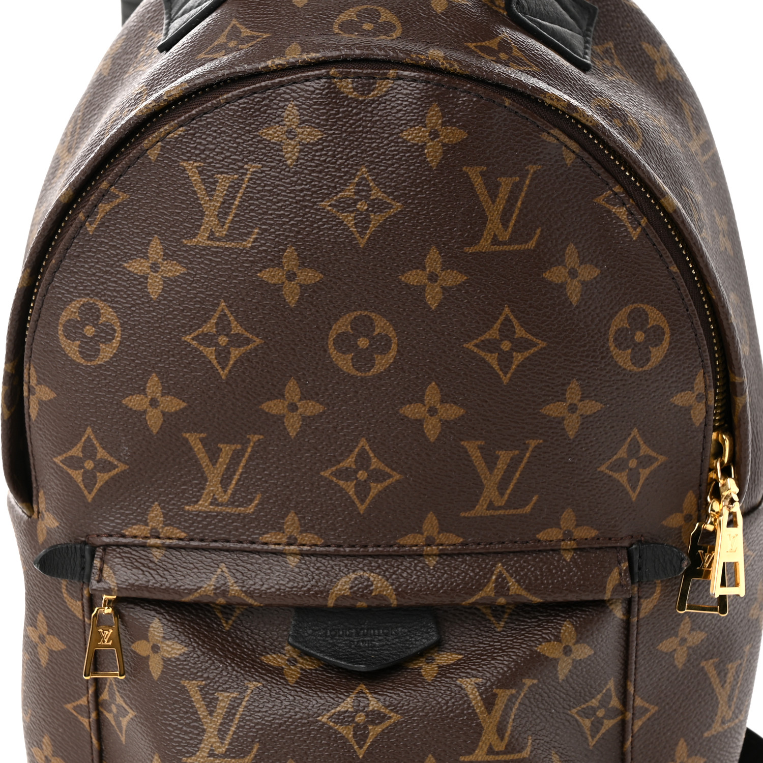 Louis Vuitton Monogram Classic Palm Springs PM Zaino da donna in tela marrone M41560