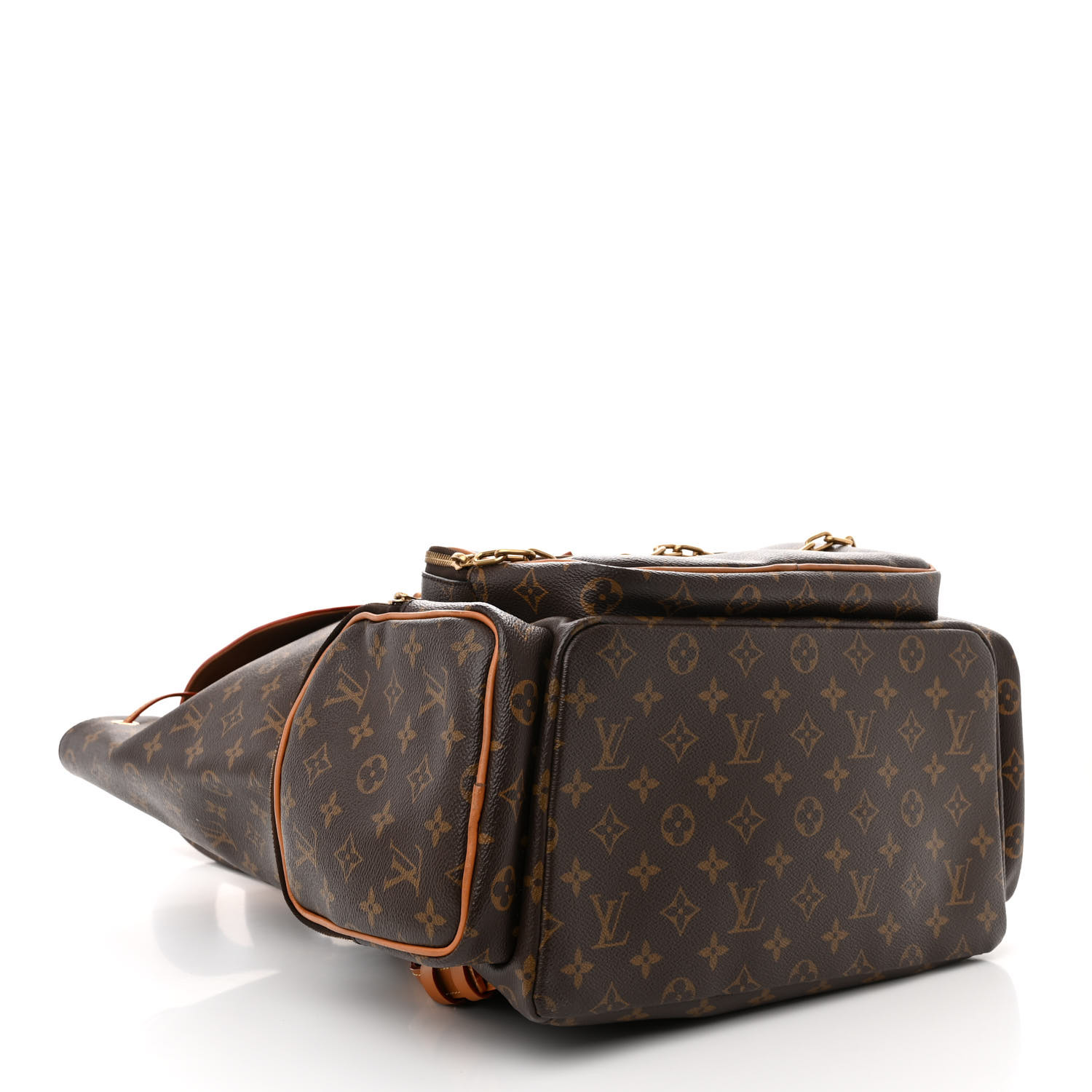Louis Vuitton Monogram Classic Trio MM Brown Canvas Men Daypack M44658