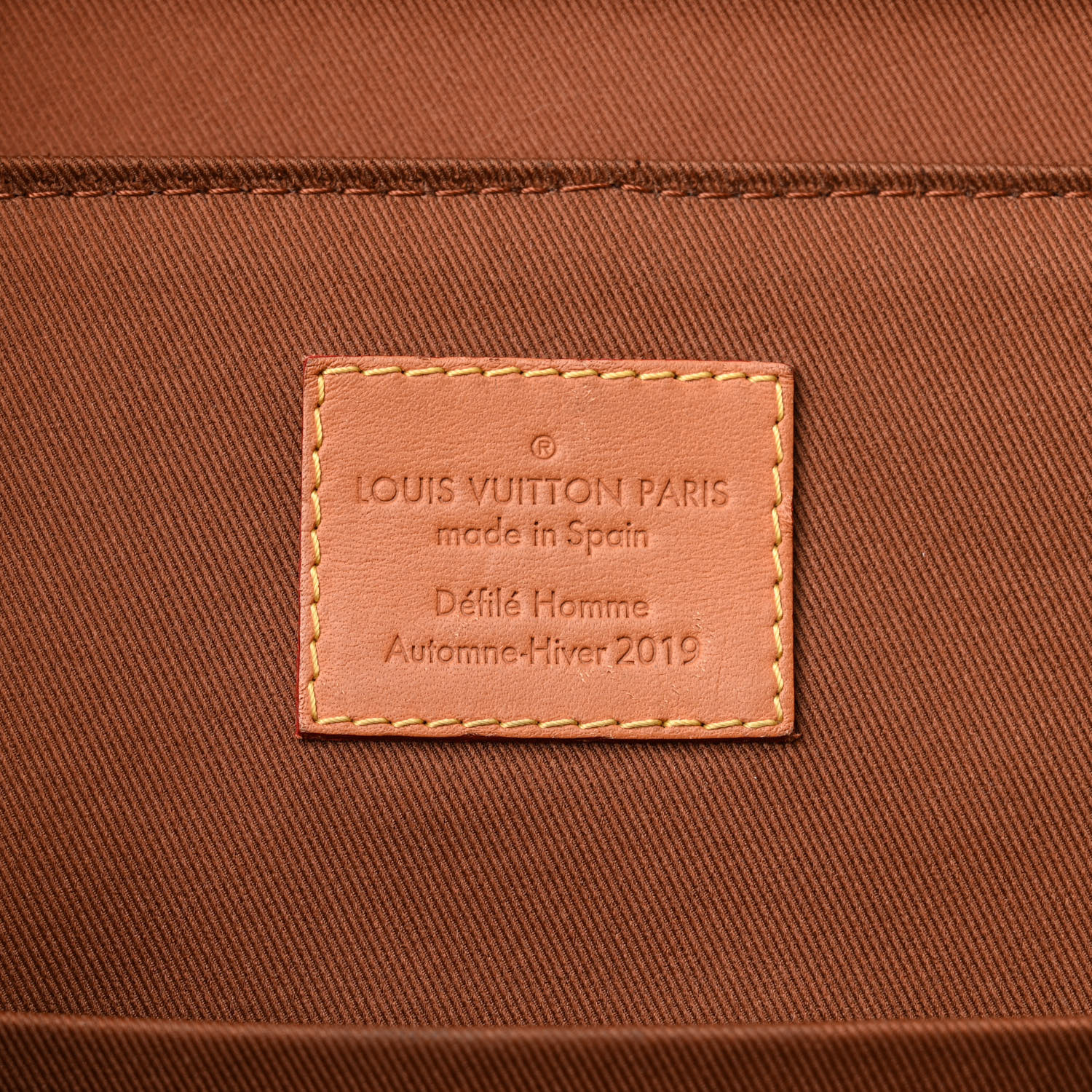 Louis Vuitton Monogram Classic Trio MM Brown Canvas Men Daypack M44658