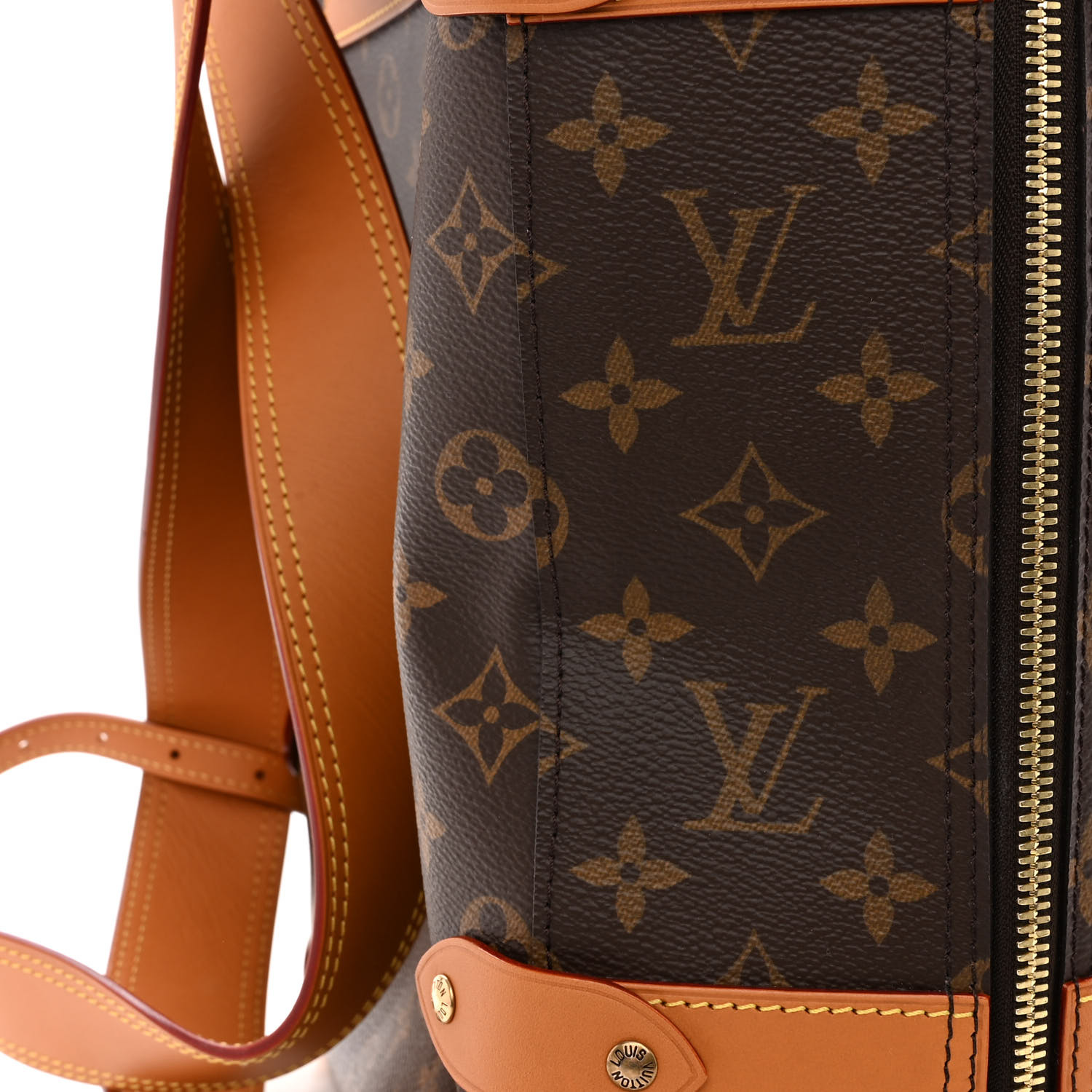 Louis Vuitton Monogram Classic Trio MM Brown Canvas Men Daypack M44658