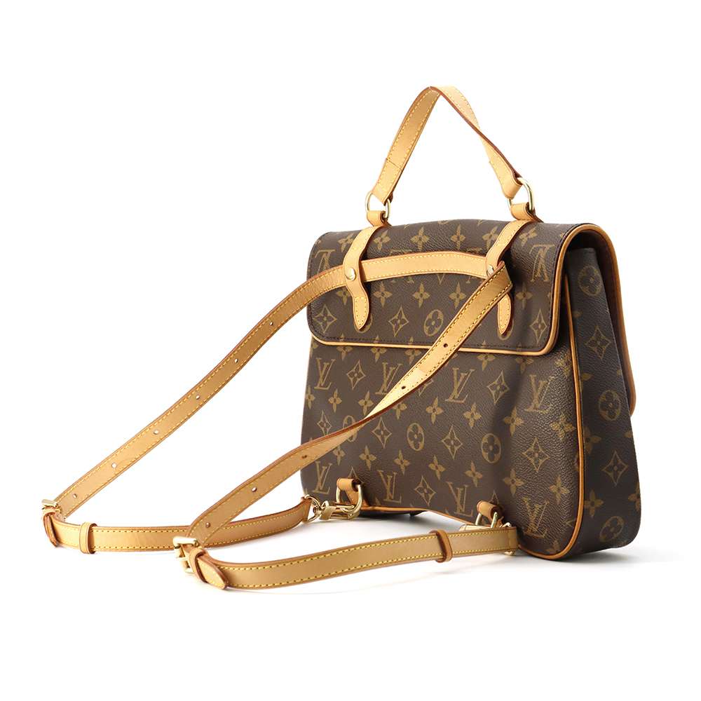 Louis Vuitton Monogram Classic Marelle Sac A Dos PM Brown Canvas Women Tote Backpack M51158