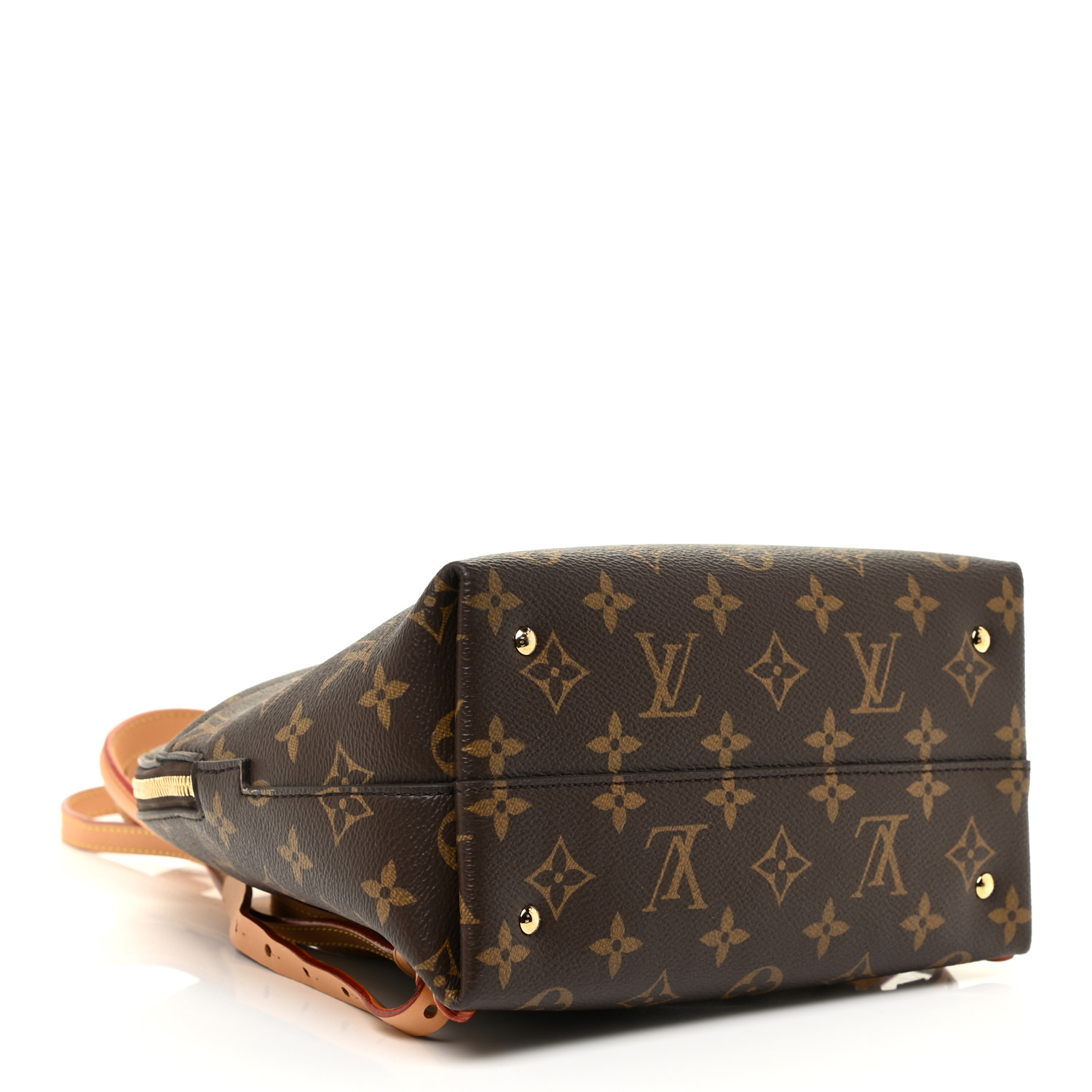 Louis Vuitton Monogram Classic Fashion PM Brown Canvas Women Tote Backpack M44677