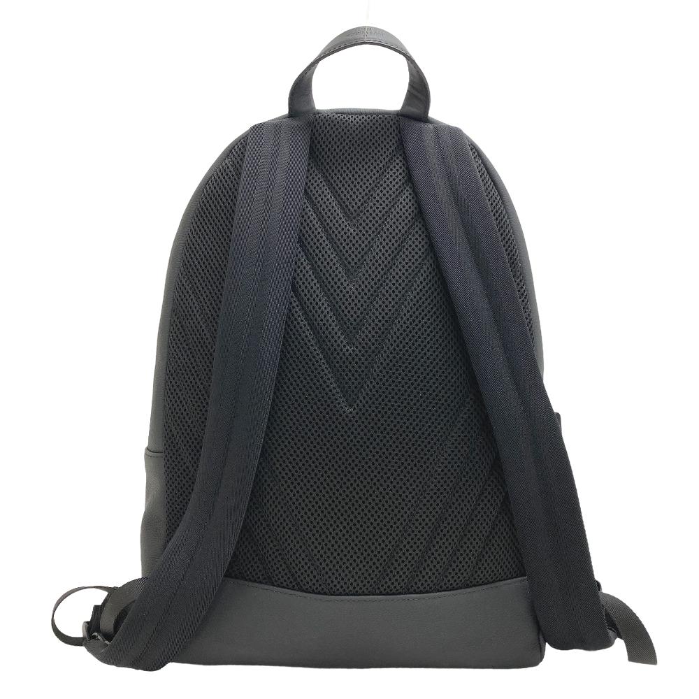 Louis Vuitton Soft Leather Aerogram MM Black Cowhide Men Takeoff Daypack M57079