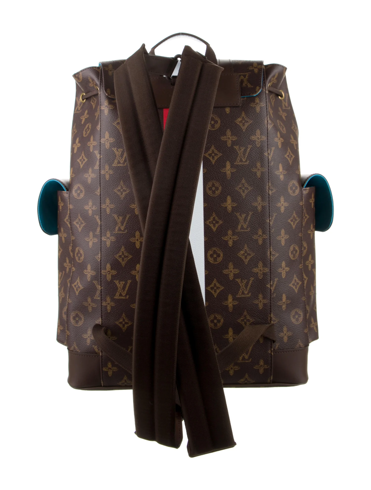 Louis Vuitton Christopher Classic PM Brown Canvas Men Daypack M59662