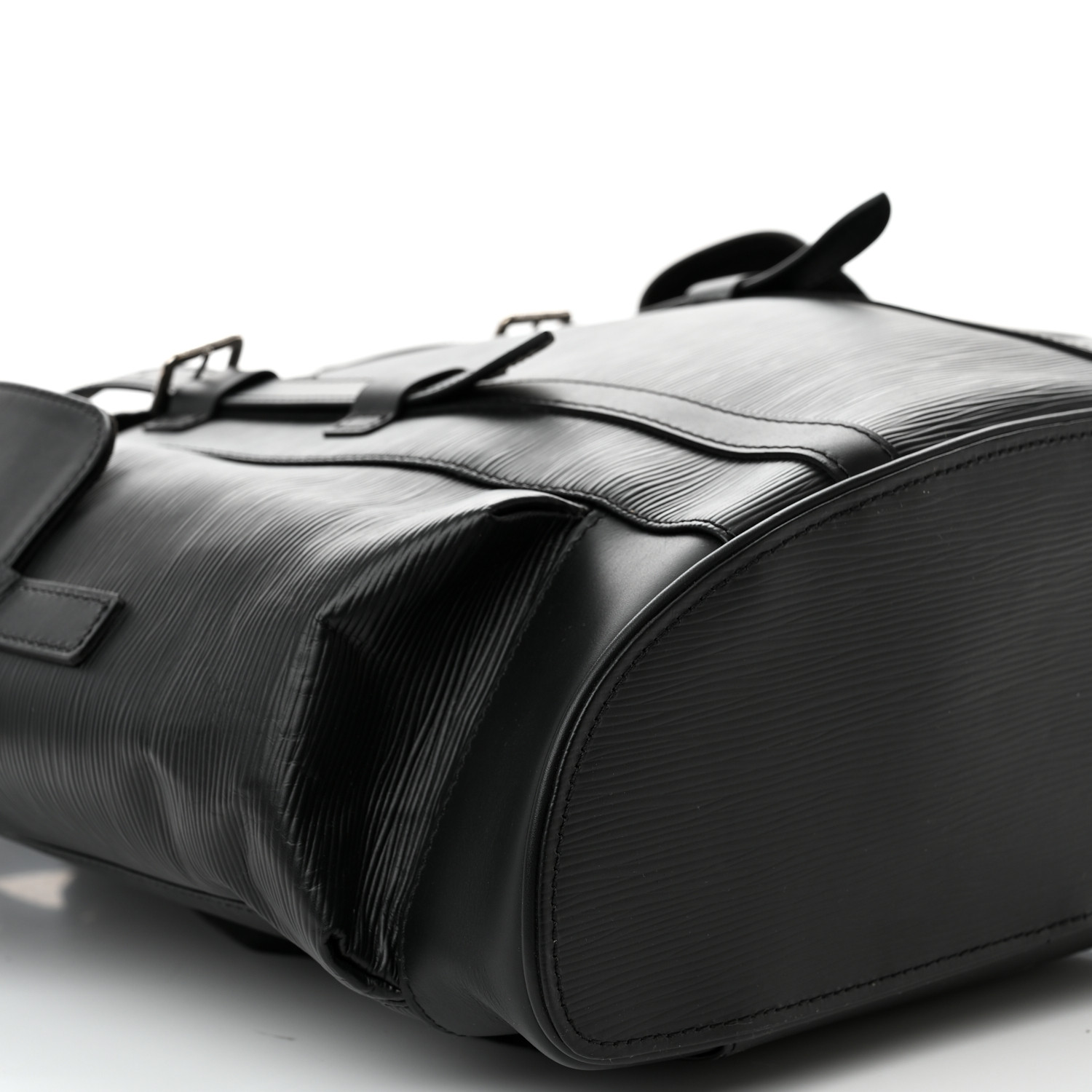 Louis Vuitton Christopher Elegant MM Black Epi Leather Men Daypack M50159