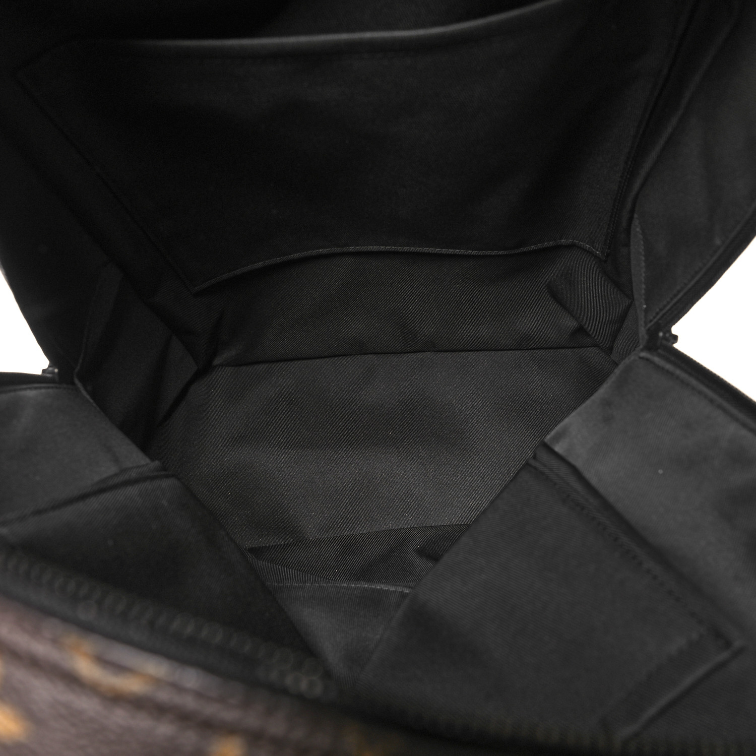 Louis Vuitton Monogram Macassar Dean MM Brown Canvas Unisex Daypack M45335