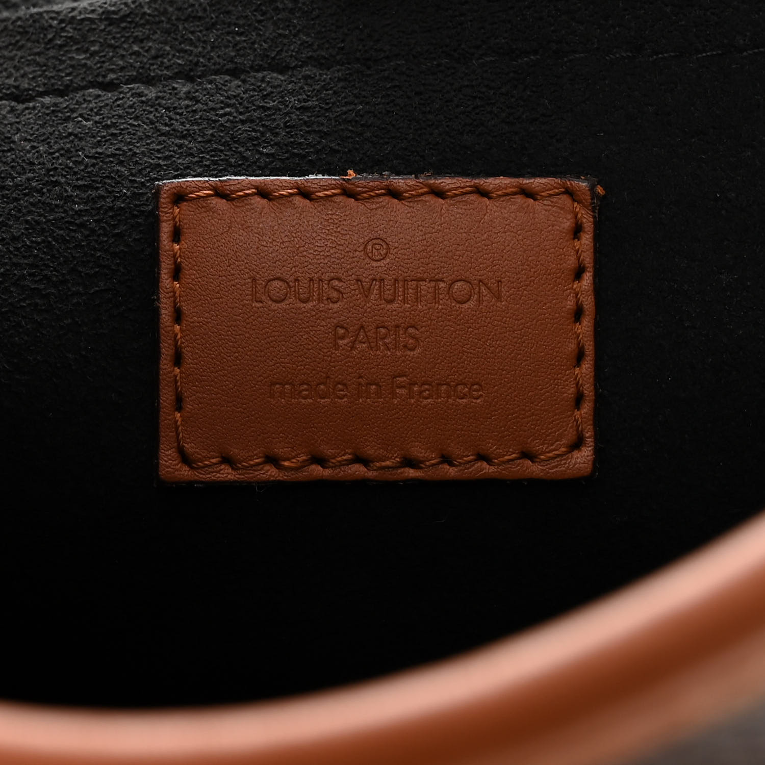 Louis Vuitton Monogram Classic Dauphine Reverse PM Brown Canvas Women Daypack M45142