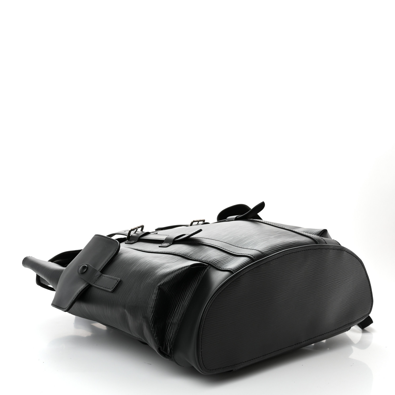 Louis Vuitton Christopher Elegant MM Black Epi Leather Men Daypack M50159