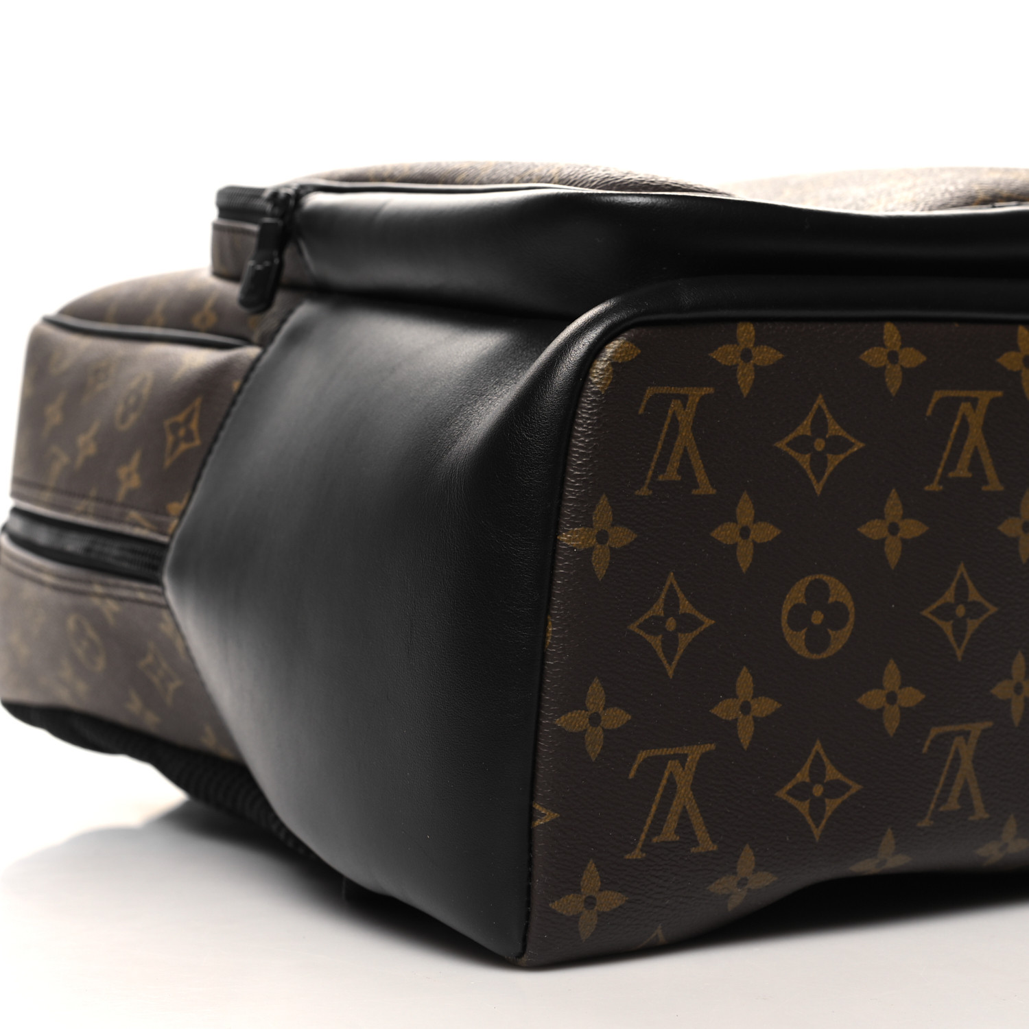 Louis Vuitton Monogram Macassar Dean MM Brown Canvas Unisex Daypack M45335