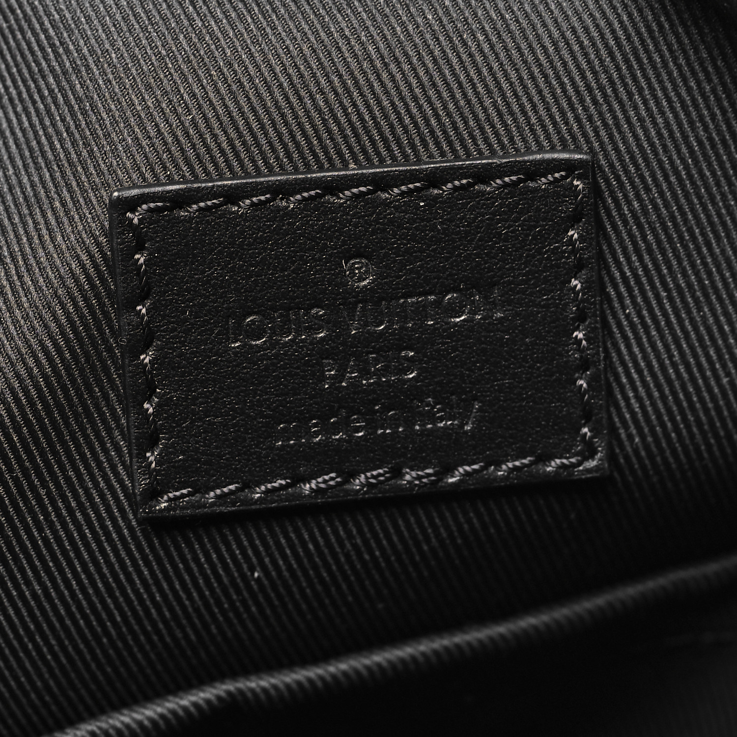 Louis Vuitton Monogram Macassar Dean MM Brown Canvas Unisex Daypack M45335