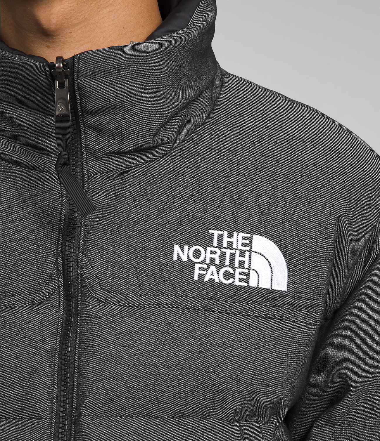 The North Face 1992 Reversible Nuptse Preto Goose Down Unissex Jaqueta Acolchoada Nf0a831i