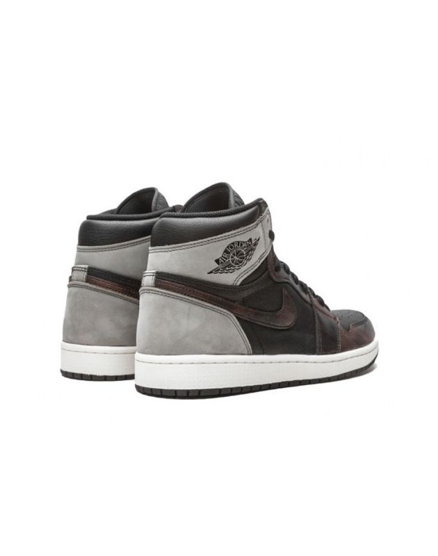 Jordan Air Jordan 1 Retro High 2021 Light Army Rust Shadow Patina Leather Rubber Sole Basketball Sneakers 555088-033