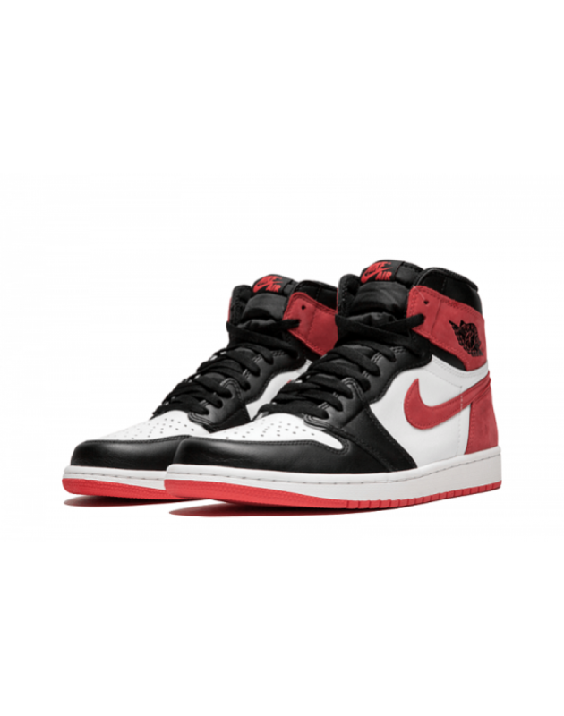 Giày bóng rổ Jordan Air Jordan 1 Retro High 2018 Track Red Leather Rubber Sole 555088-112