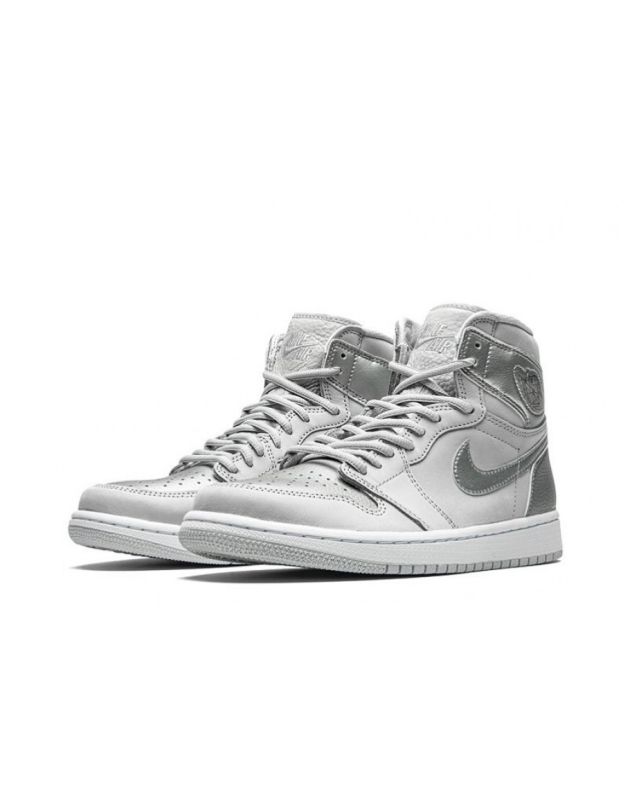 Jordan Air Jordan 1 Retro High 2020 CO Japan Neutral Grey (2020) Leather Rubber Sole Basketball Sneakers DC1788-029