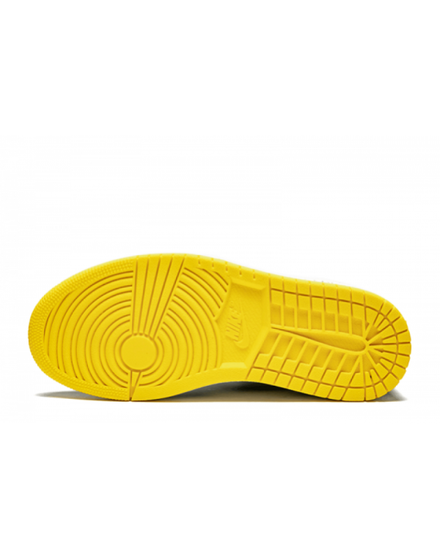 Giày bóng rổ Jordan Air Jordan 1 Retro High 2018 không bán lại, đế cao su Varsity Maize Leather 861428-107