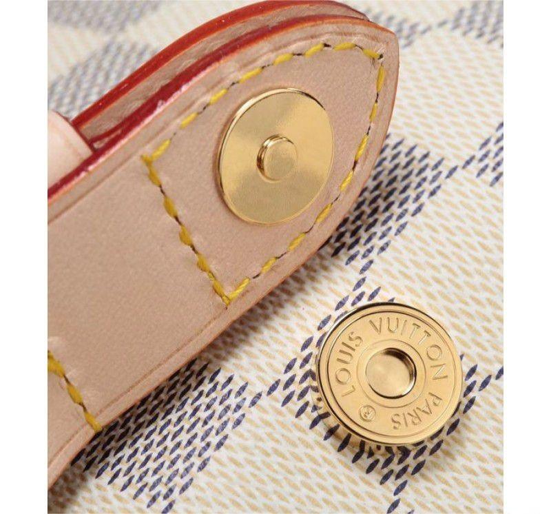 Louis Vuitton Damier Azur Sperone Natural BB Beige Canvas Women Backpack N44026