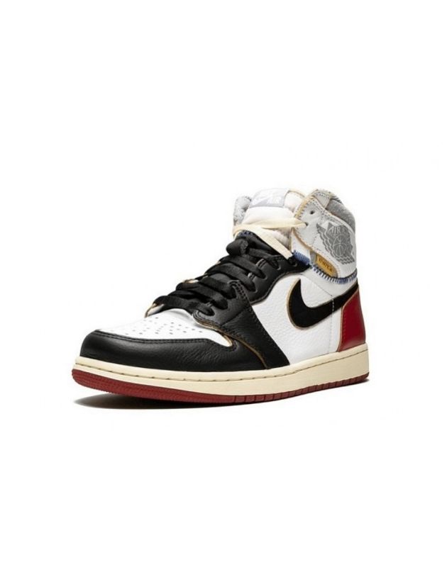 Giày bóng rổ Jordan Air Jordan 1 Retro High 2018 Union Los Angeles mũi đen đế cao su da BV1300-106