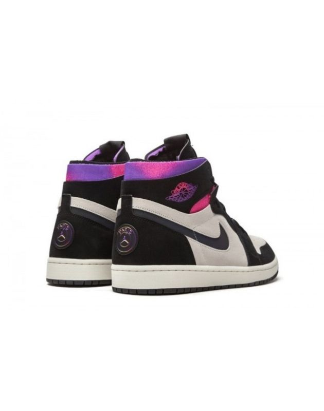Jordan Air Jordan 1 High Zoom Air CMFT 2021 PSG Paris Saint-Germain Durabuck Rubber Sole Basketball Sneakers DB3610-105
