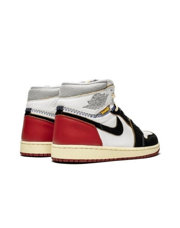 Giày bóng rổ Jordan Air Jordan 1 Retro High 2018 Union Los Angeles mũi đen đế cao su da BV1300-106