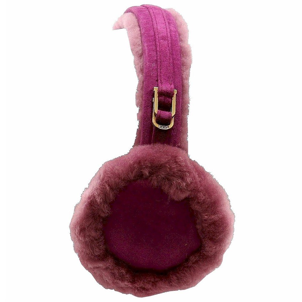 UGG Classic Double U Logo Mauve Shearling Women Headband Earmuff U1023