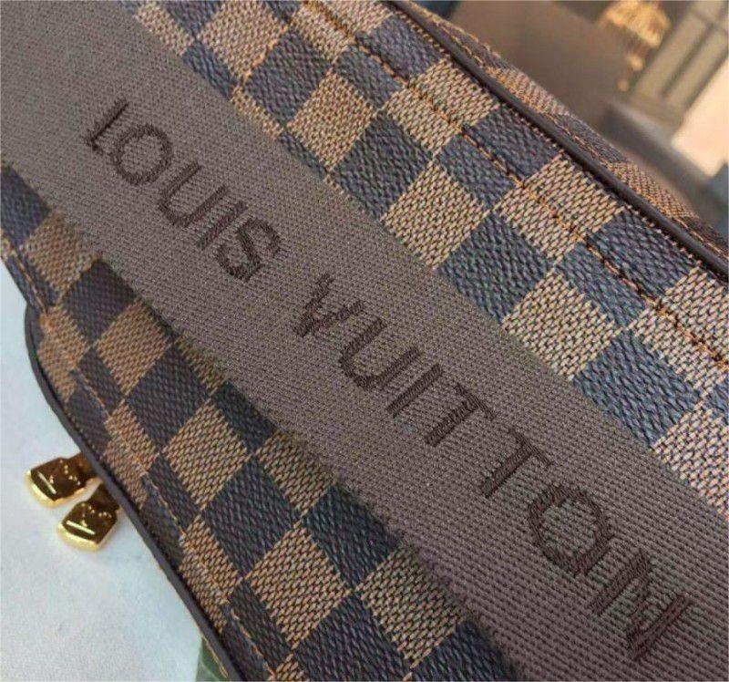 Louis Vuitton Damier Ebene Guonimos PM Brown Canvas Women Belt Bag N51994