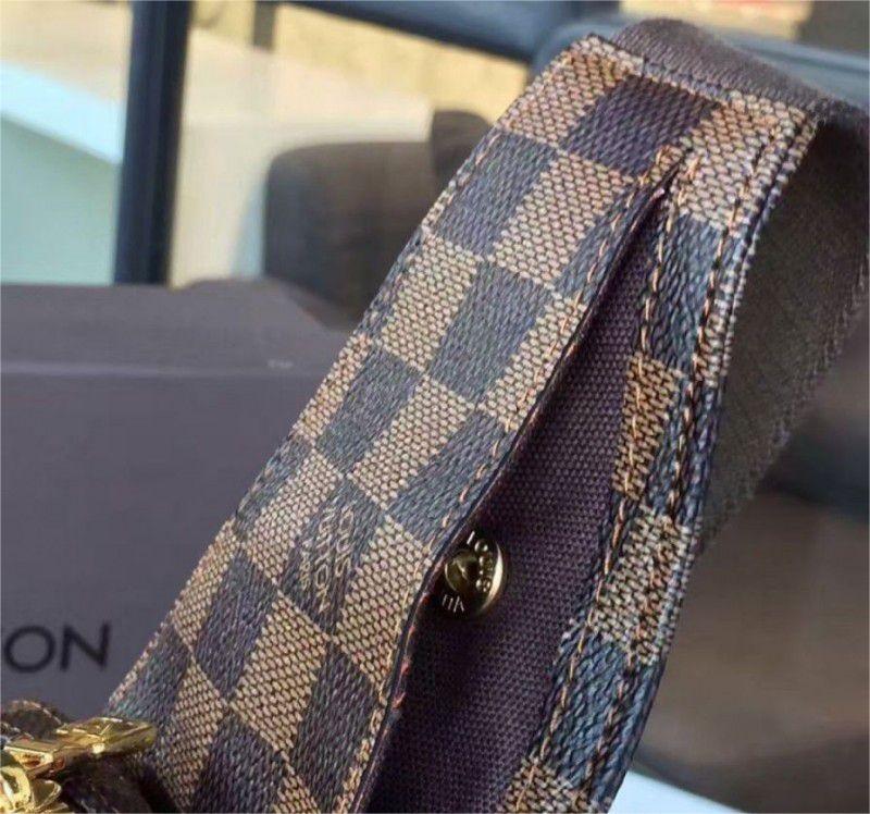 Louis Vuitton Damier Ebene Guonimos PM Brown Canvas Women Belt Bag N51994