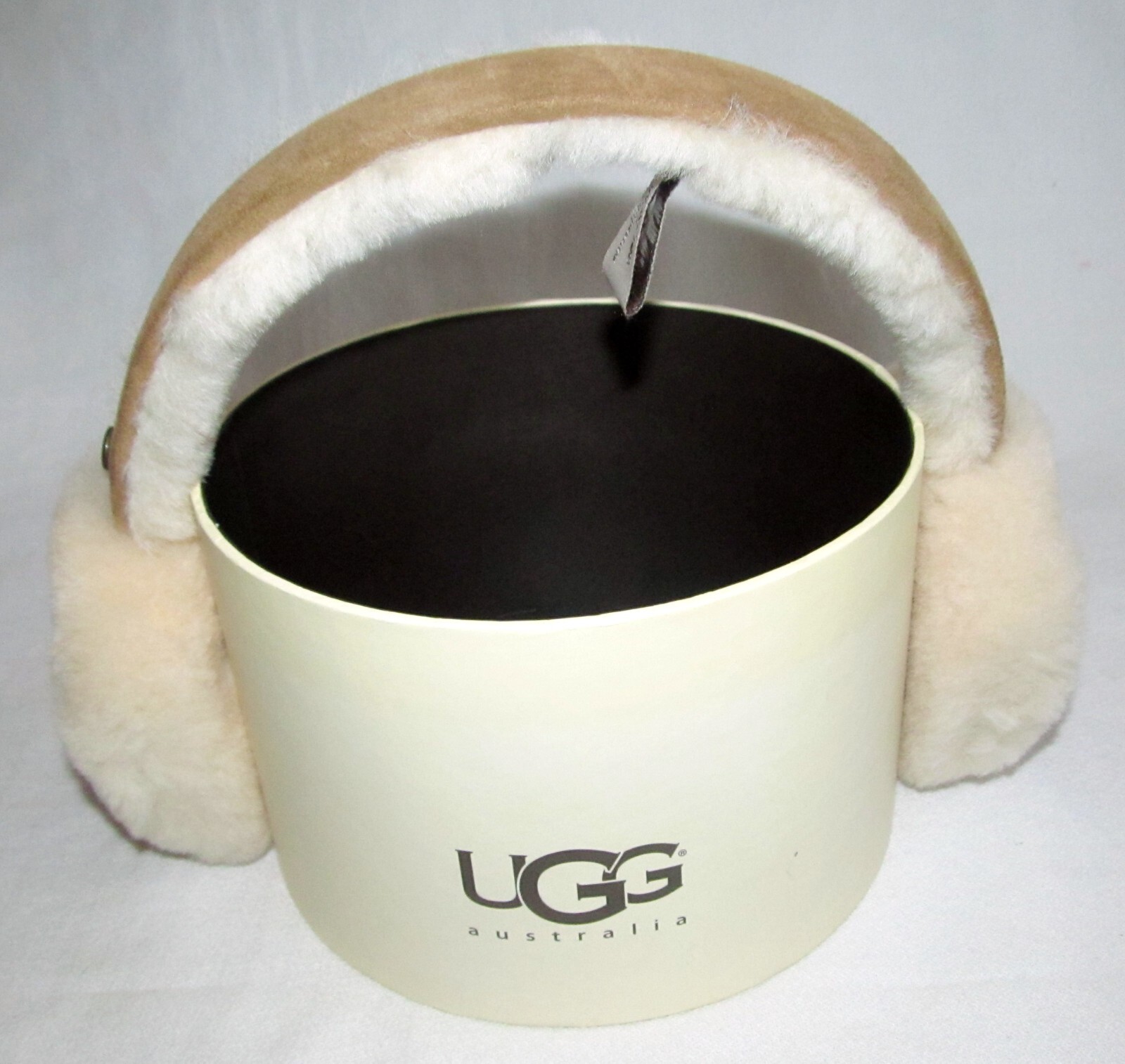 UGG Classic Fashion Sparkles Chestnut Merino Wool Women Headband Earmuff 589004
