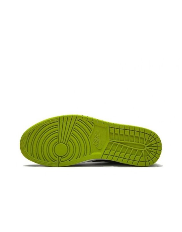 Jordan Air Jordan 1 Low 2020 Black Cyber Leather Rubber Sole Basketball Sneakers CK3022-003