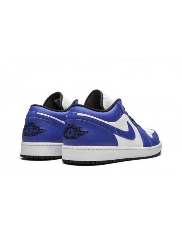 Jordan Air Jordan 1 Low 2020 Game Royal Leather Rubber Sole Basketball Sneakers 553558-124