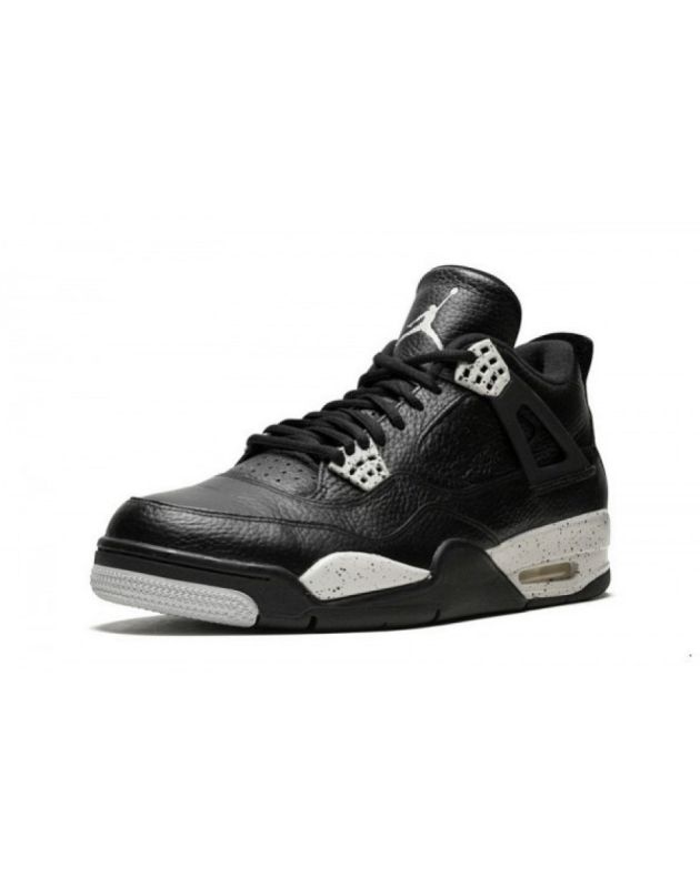 Jordan Air Jordan 4 Retro 2015 Oreo Mesh Air Sole Basketball Sneakers 314254-003