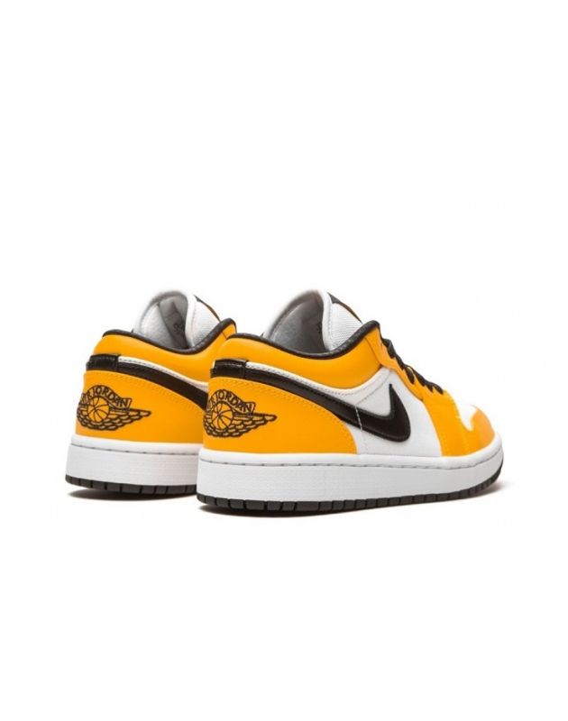 Jordan Air Jordan 1 Low 2020 Laser Orange Leather Rubber Sole Basketball Sneakers CZ4776-107