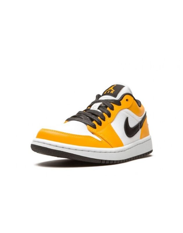 Jordan Air Jordan 1 Low 2020 Laser Orange Leather Rubber Sole Basketball Sneakers CZ4776-107